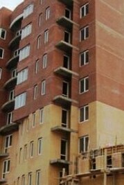 фото домов из красного кирпича  Кирпич в Иркутске. Эконом.